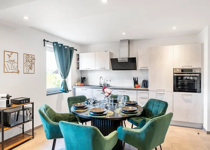 Flair Blossom I Bbq I 2xparken I Terrasse I Kaffee I Waschmaschine I Apartament